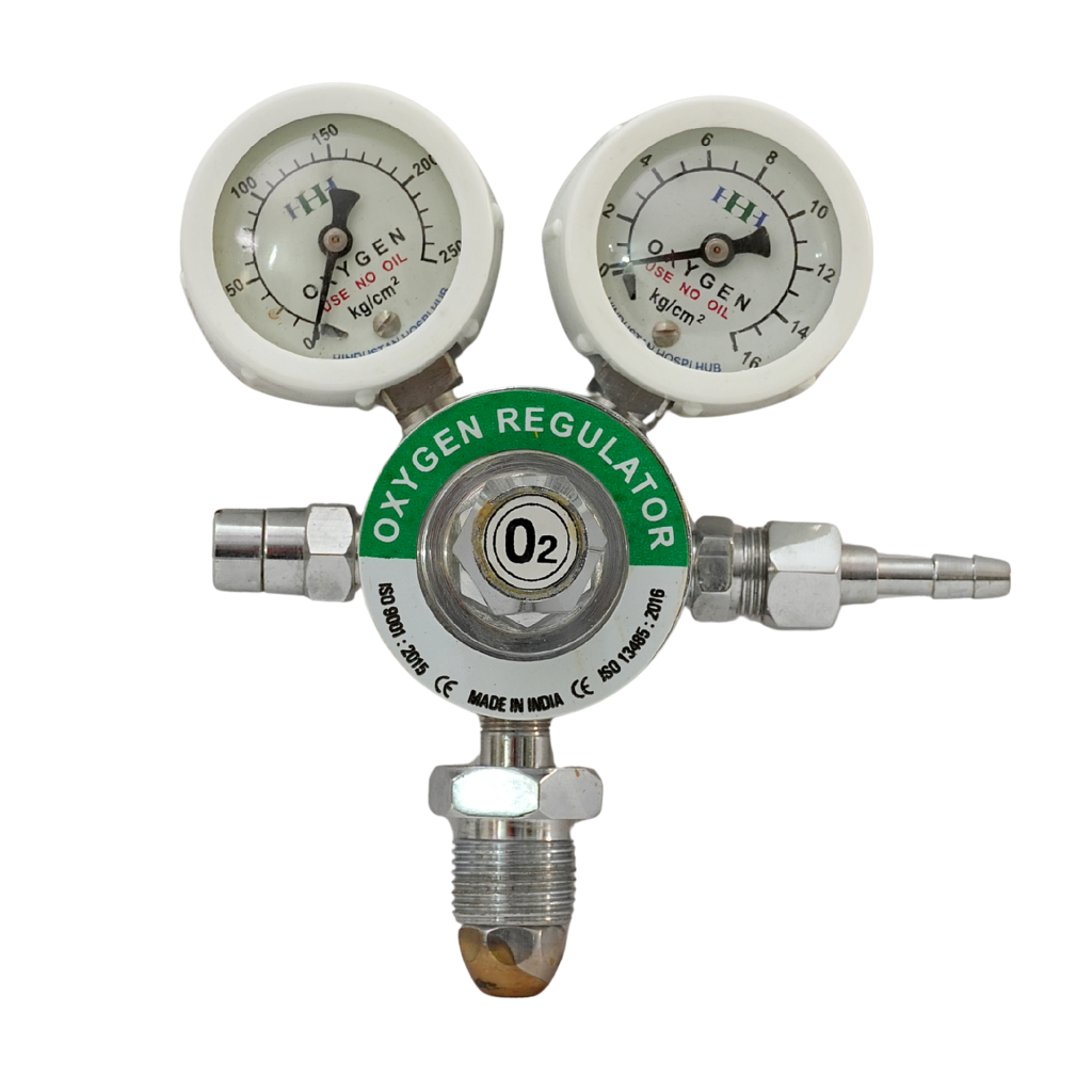 Double Gauge Oxygen Regulator