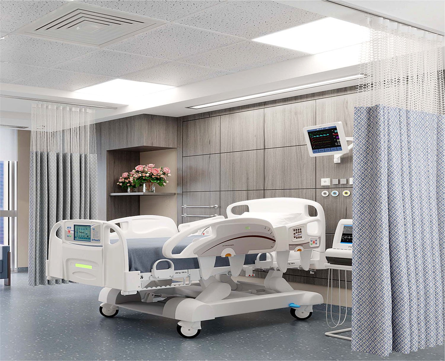 ICU Curtains Partition in jalandhar